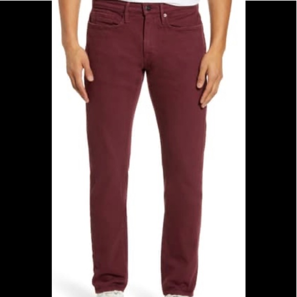 Frame Denim Other - Frame L'Homme Slim Fit Jeans Burgundy Size 31